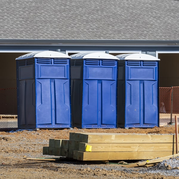 how do you dispose of waste after the porta potties have been emptied in Montgomery